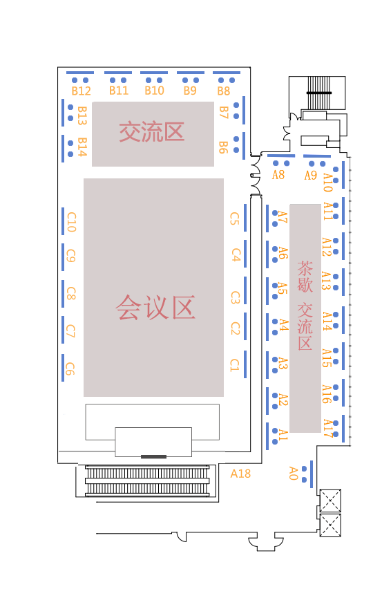 会场示意图6月